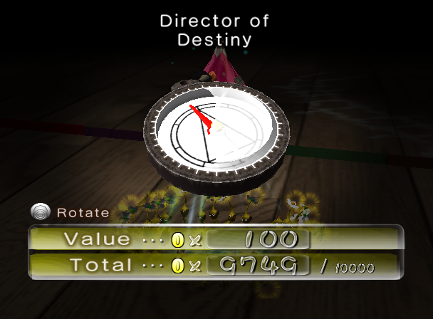 The Director of Destiny being analyzed.