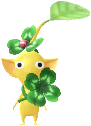 Decor Yellow Four-Leaf Clover.png