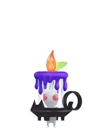 PB White Pikmin Halloween Light.gif