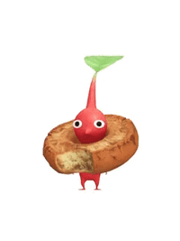 PB Red Pikmin Donut.gif
