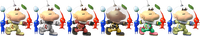 Olimar SSBB palette swaps.png