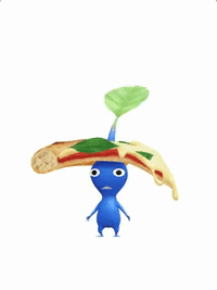 PB Blue Pikmin Pizza.gif