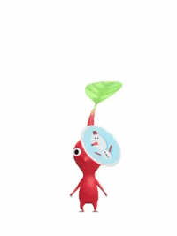 PB Red Pikmin Winter Sticker.gif