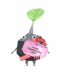 PB Rock Pikmin Present Sticker.gif