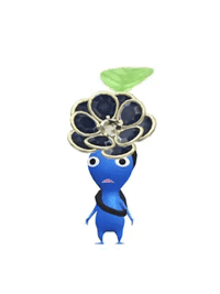 PB Blue Pikmin hairtie.gif