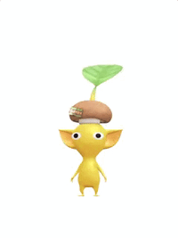 PB Yellow Pikmin mushroom.gif