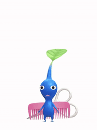 PB Blue Pikmin Scissors.gif