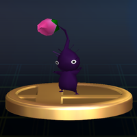 Purple Pikmin trophy SSBB.png