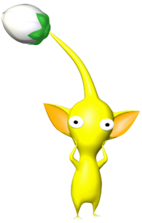 Yellow Pikmin shocked P1 art.png