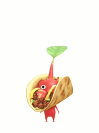 PB Red Pikmin Taco.gif