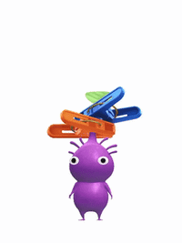 PB Purple Pikmin Laundry.gif