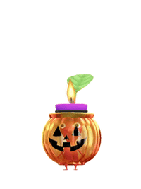 PB Red Pikmin Halloween Light.gif