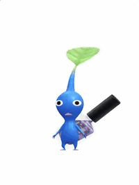 PB Blue Pikmin Makeup.gif
