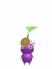 PB Purple Pikmin Coin (Rare).gif