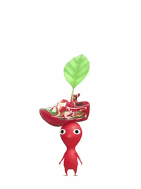PB Red Pikmin Klompen Keychain.gif