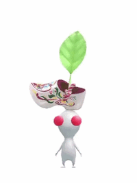 PB White Pikmin Klompen Keychain.gif