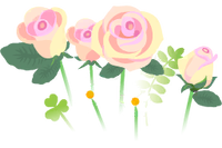 White anniversary rose flowers icon.png