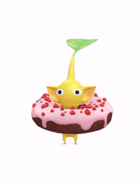 PB Yellow Pikmin Donut.gif