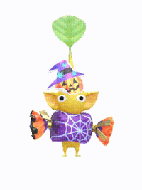 PB Yellow Pikmin Halloween Treat.gif