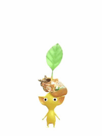 PB Yellow Pikmin Klompen Keychain.gif