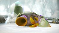 P3D Arctic Cannon Larva Defeated.jpg