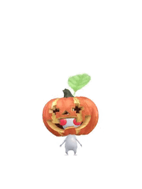 PB White Pikmin Jack-o'-lantern.gif