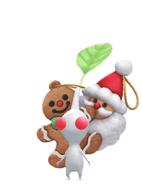 PB White Pikmin 2025 Ornament.gif