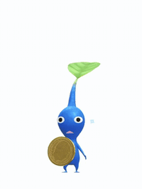 PB Blue Pikmin Coin (Rare).gif