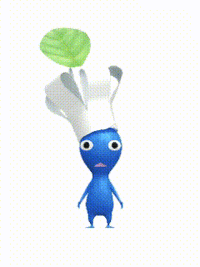 PB Blue Pikmin Chef Hat.gif