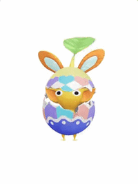 PB Yellow Pikmin Bunny Egg.gif