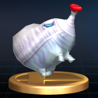 Fiery Blowhog trophy SSBB.png