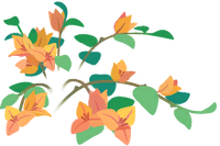 Yellow bougainvillea flowers icon.png